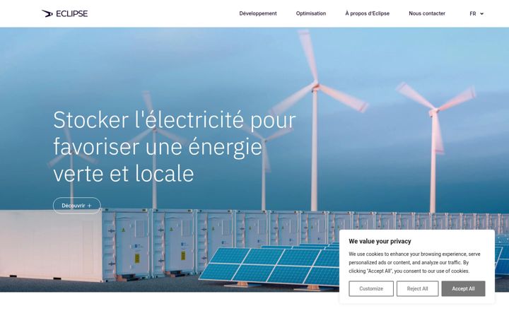 Screenshot of eclipse-flow.com