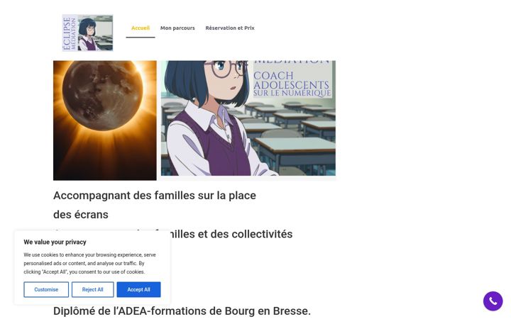 Screenshot of eclipse-mediation.fr