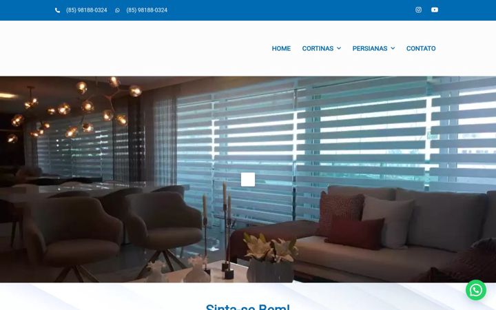 Screenshot of eclipsecortinas.com.br