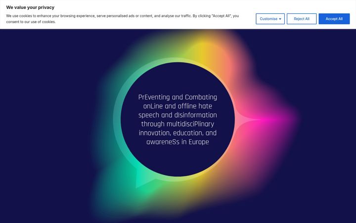 Screenshot di eclipsehorizon.eu