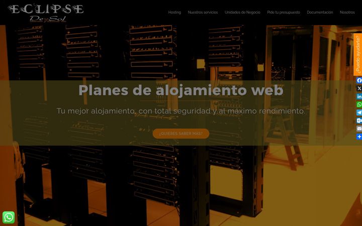 Screenshot of eclipseinformatica.com