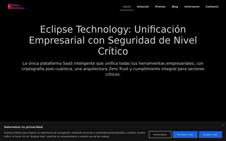 Screenshot of eclipsetech.es