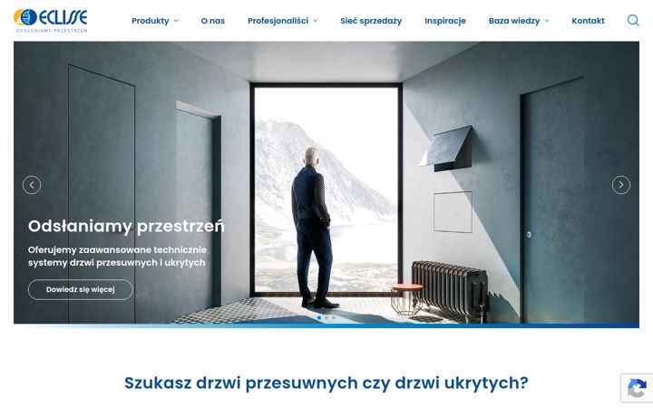 Kuvakaappaus sivustosta eclisse.pl