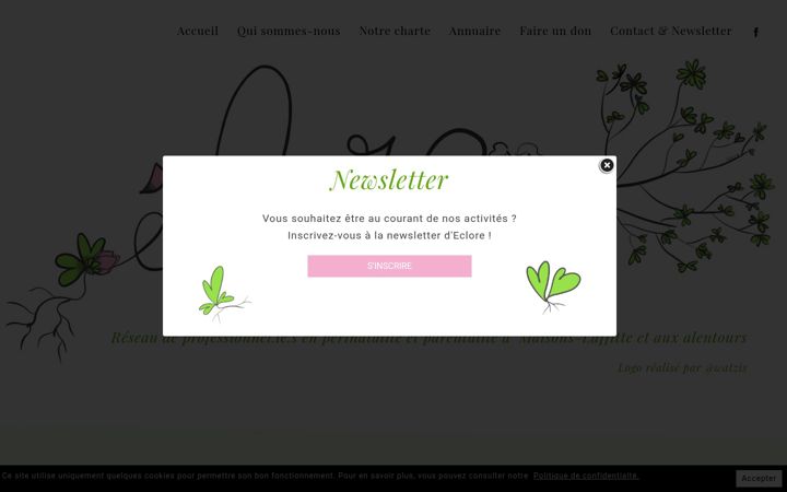 Screenshot of eclore.org