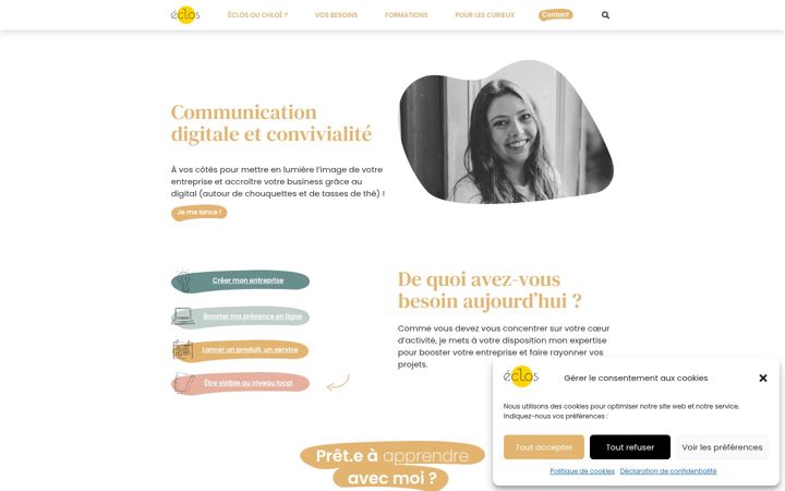 Screenshot of eclos-communication.fr