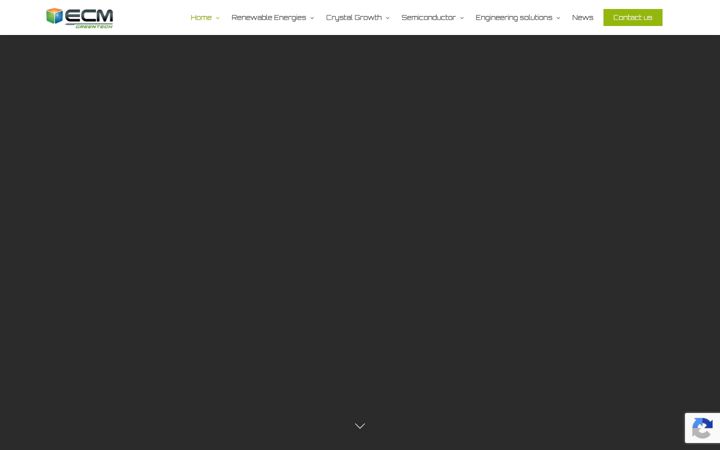 Screenshot of ecm-greentech.fr