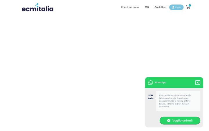 Screenshot of ecm-italia.it