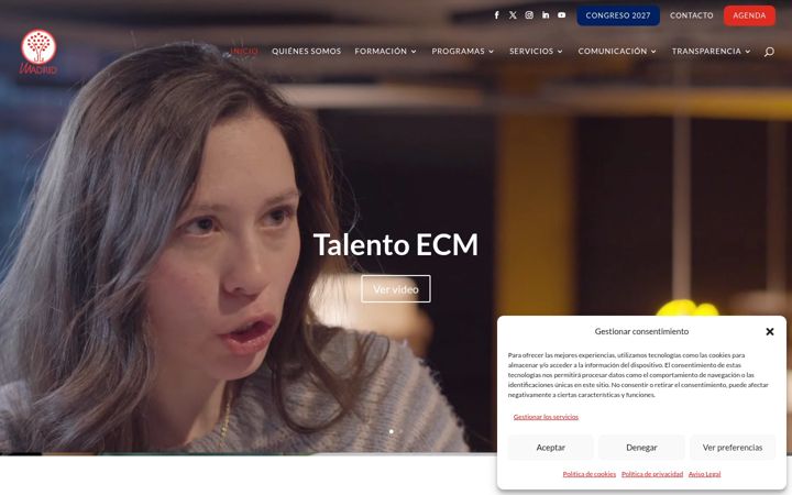 Snímek obrazovky ecmadrid.org