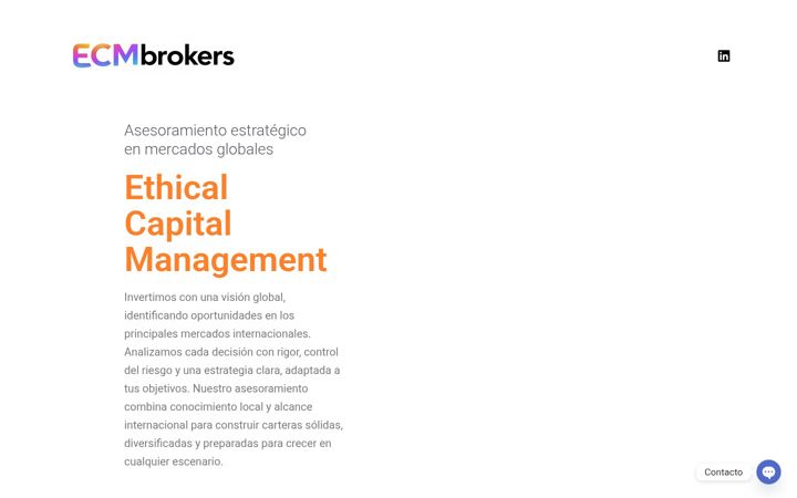 Screenshot of ecmbrokers.com