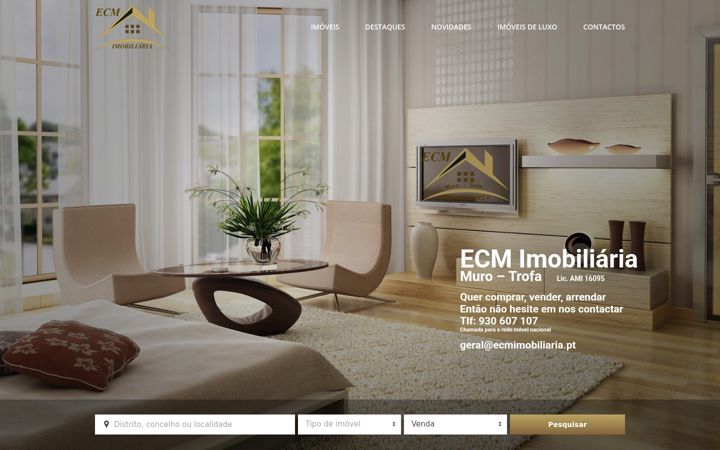 Screenshot of ecmimobiliaria.pt