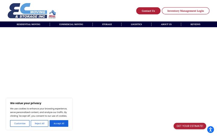 Screenshot of ecmoving.com