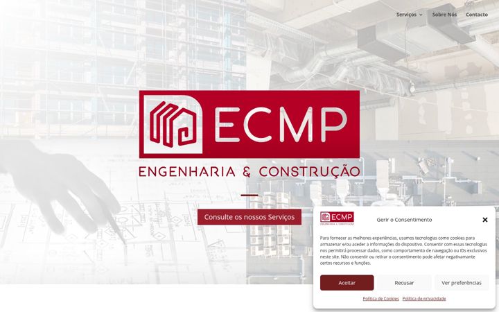 Screenshot of ecmp.pt