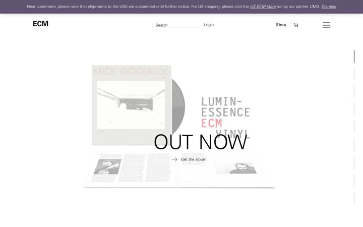 Screenshot of ecmrecords.com