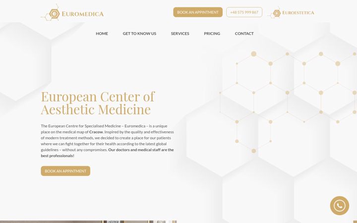 Kuvakaappaus sivustosta ecms.com.pl