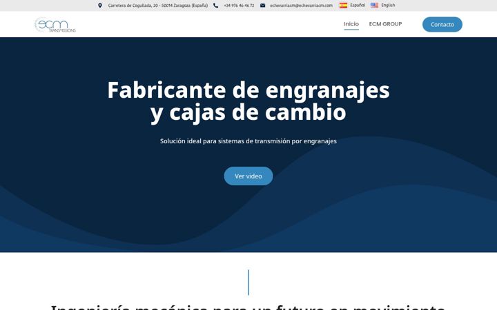 Screenshot of ecmtgroup.es