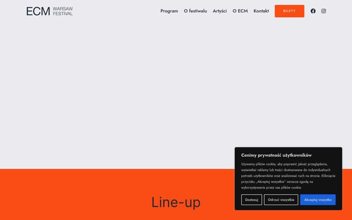 Screenshot of ecmwarsawfestival.pl