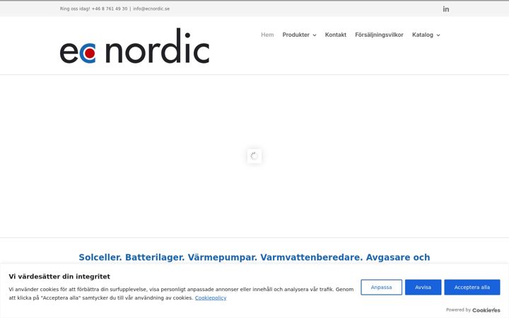 Screenshot von ecnordic.se
