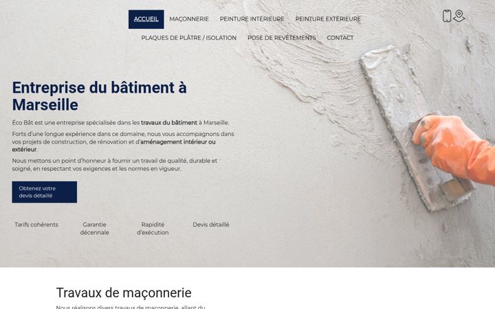Screenshot of eco-bat-marseille.fr