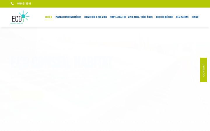Screenshot of eco-conseilhabitat.fr