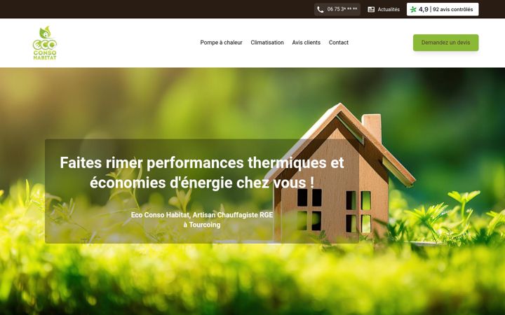 Screenshot of eco-conso-habitat.fr