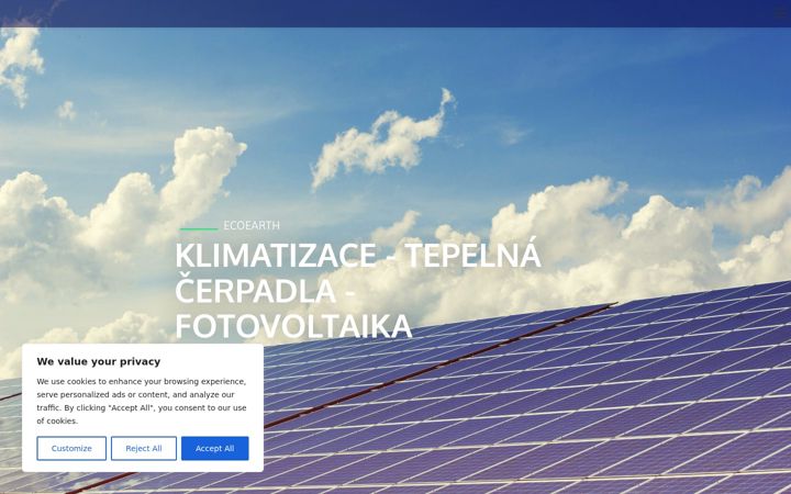 Screenshot of eco-earth.cz