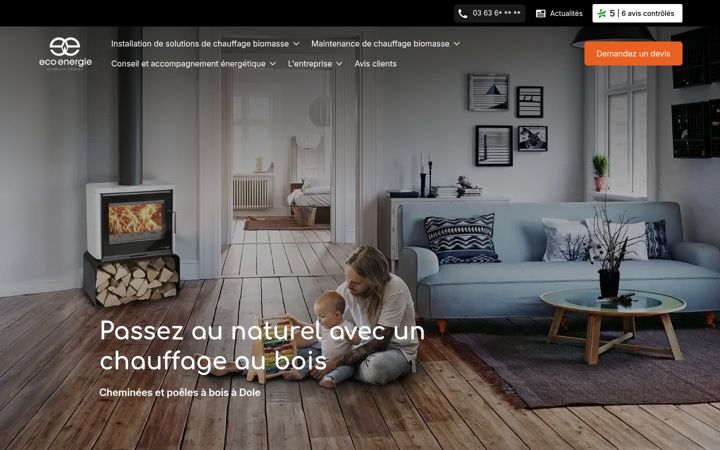 Screenshot of eco-energies39.com