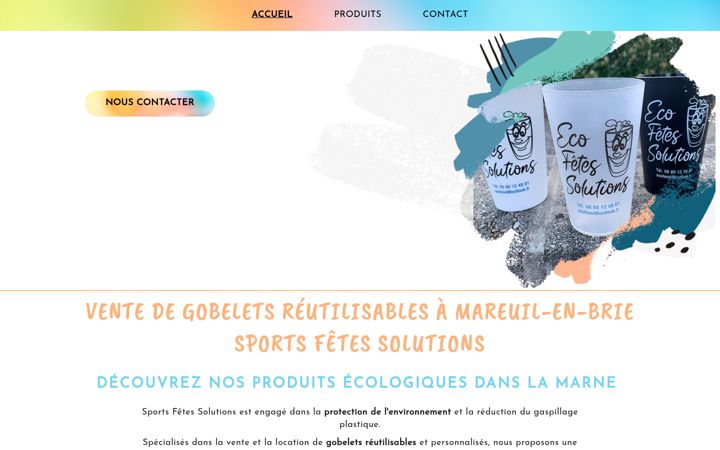 Screenshot of eco-fetes-solutions.fr