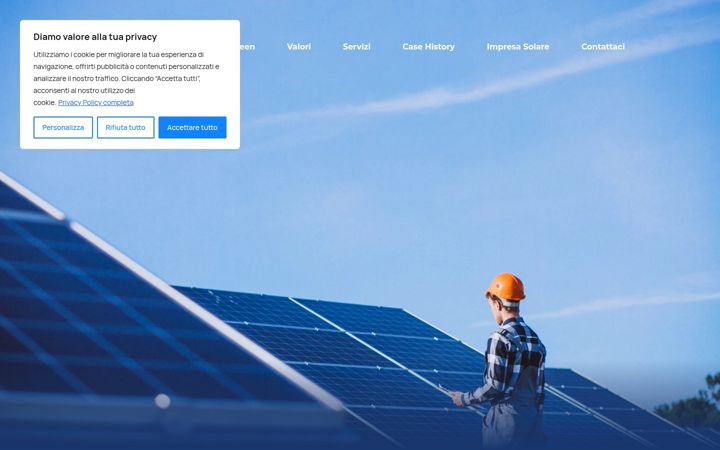 Screenshot of eco-g.it