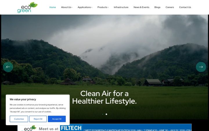 Screenshot του eco-green.co