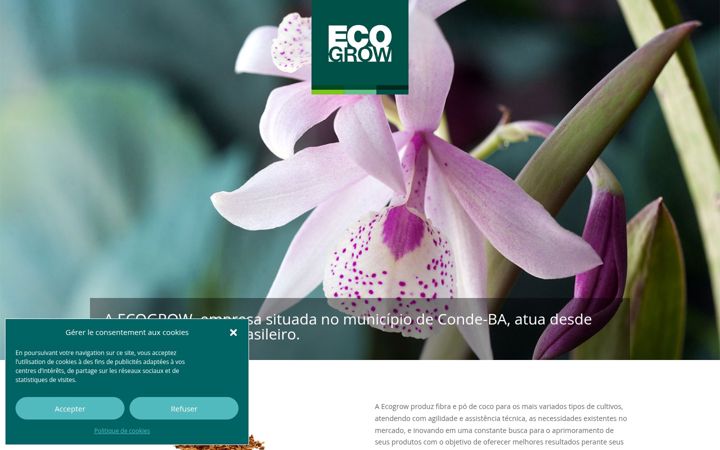 Screenshot of eco-grow.org