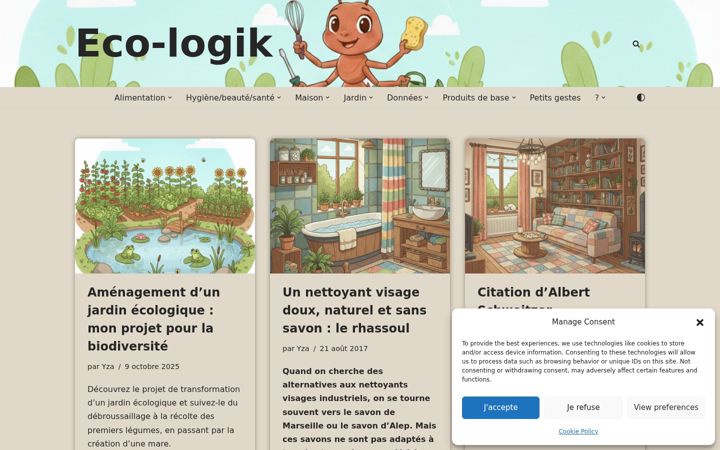 Képernyőkép: eco-logik.fr