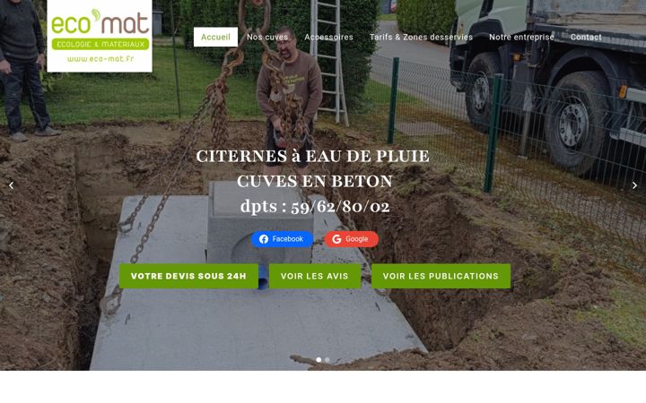 Képernyőkép: eco-mat.fr