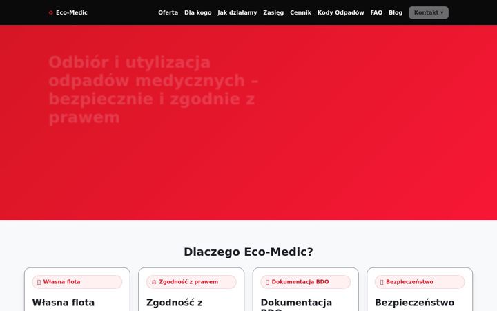 Screenshot of eco-medic.pl