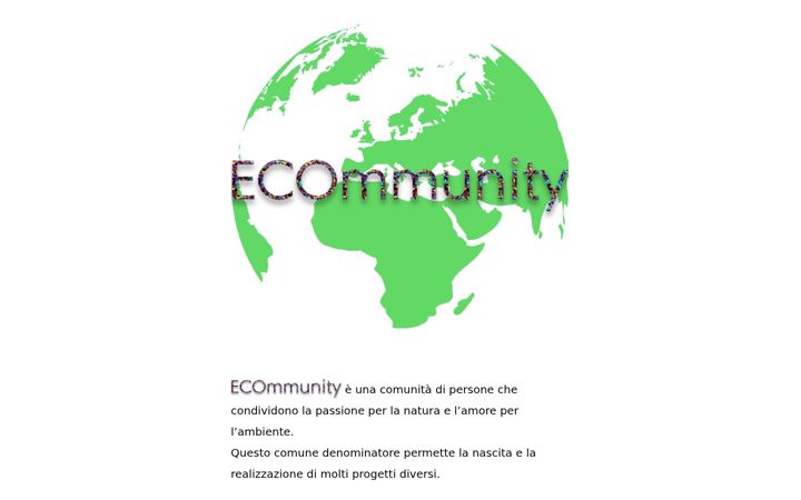 Screenshot of eco-mmunity.it
