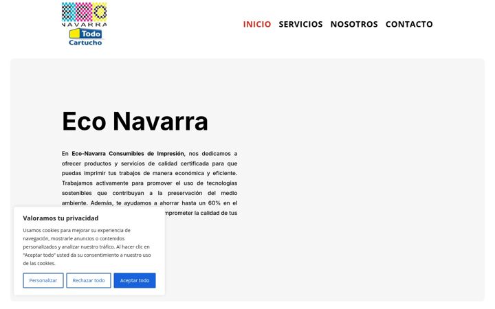 Screenshot of eco-navarra.com