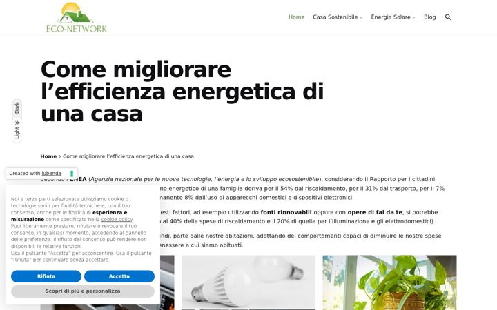 Screenshot of eco-network.it