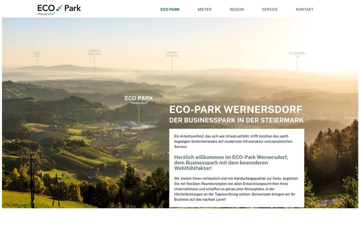 Screenshot of eco-park.eu