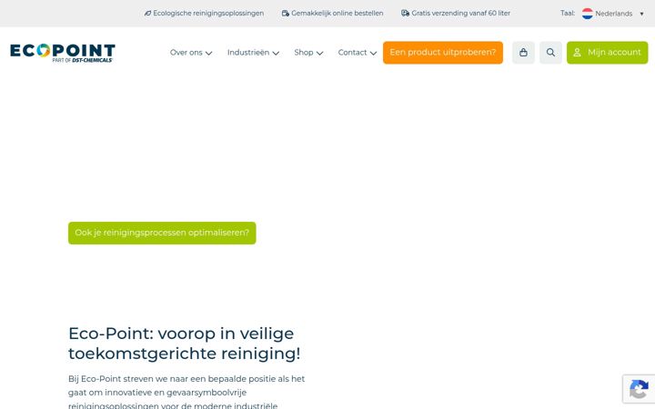 Screenshot of eco-point.com