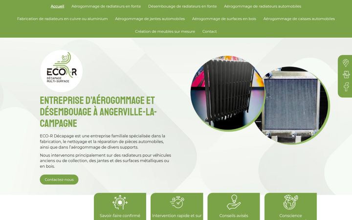 Screenshot of eco-r-decapage.fr