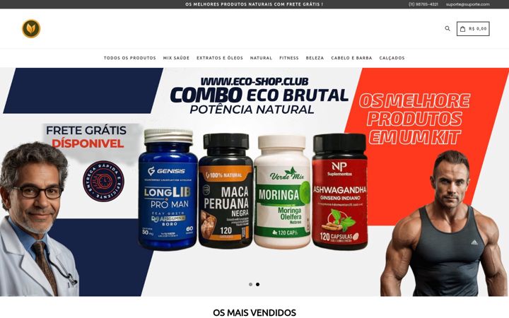 Screenshot of eco-shop.club