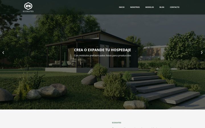 Screenshot of eco-suites.com