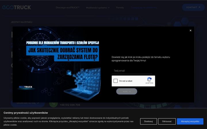 Screenshot ta' eco-truck.eu