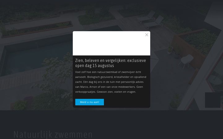 Screenshot of eco-zwemmen.nl