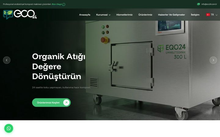 Screenshot of eco24.com.tr