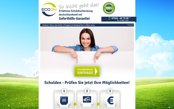 Screenshot of eco24.de