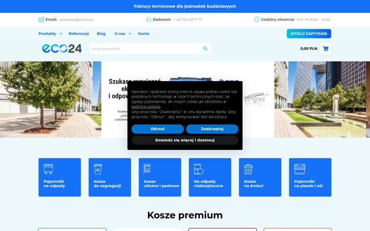 Screenshot of eco24.pl