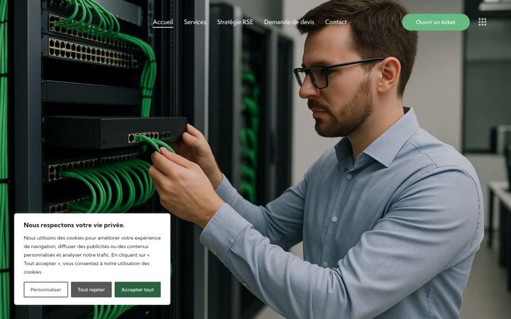 Zrzut ekranu eco2tec.fr