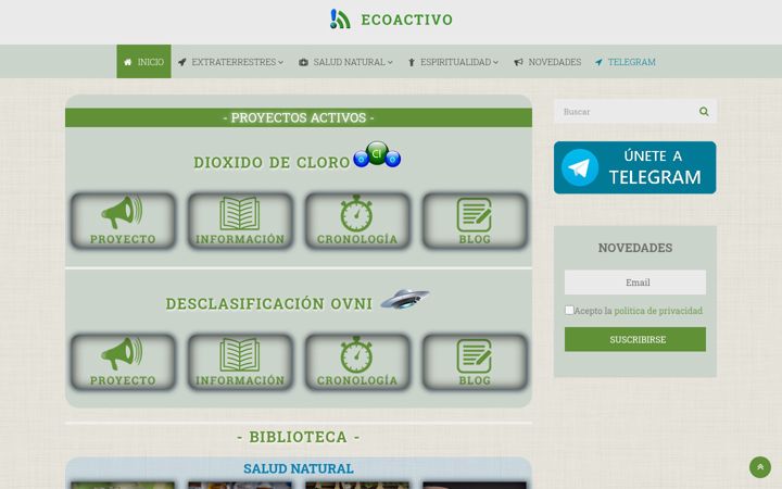 Screenshot of ecoactivo.com