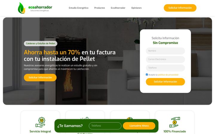 Screenshot of ecoahorrador.com