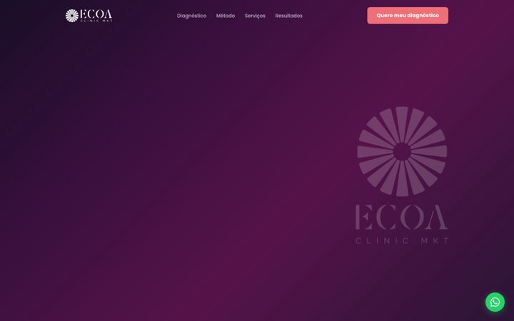 Screenshot of ecoamidia.com